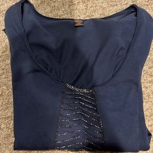 We The Free Free People Blue Tee